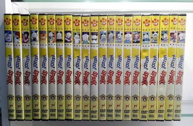 Hello Spank la serie animata completa in 21 dvd originali yamato video