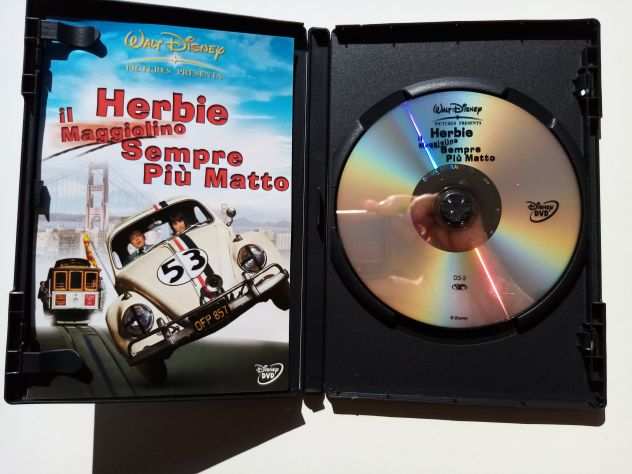 HERBIE IL MAGGIOLINO SEMPRE PIUrsquo MATTO ndash I CLASSICI DISNEY 1974 DVD ORIGINALE DI