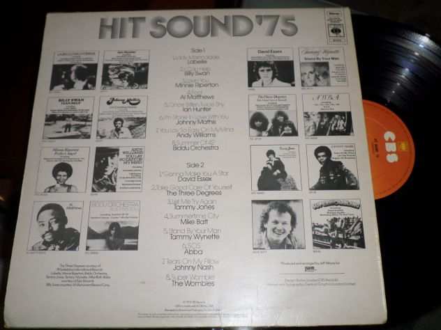HIT SOUND 75 - Compilation - LP  33 giri Minnie Riperton, Abba, Labelle, 1975