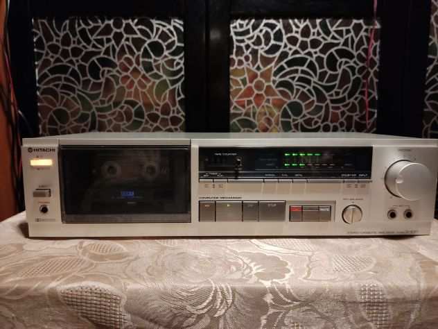 Hitachi D-E370 Piastra A Cassette - 2 Testine