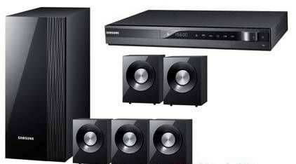 home teacher samsung 5.1 casse e subwoofer dvd