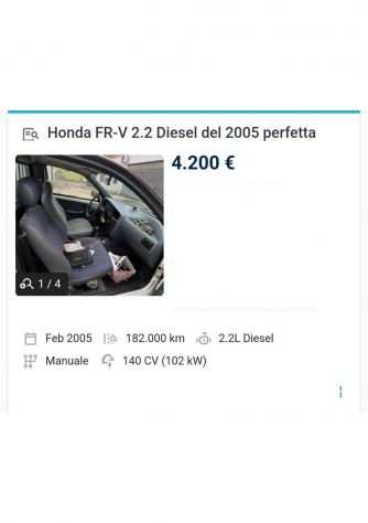 Honda FRV 112008