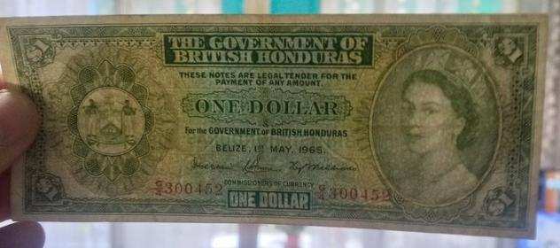 Honduras britannico. - 1 Dollar 1965 - Pick 28b