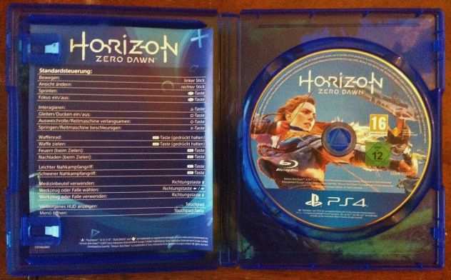 Horizon Zero Dawn PS4 Playstation 4 Gioco Videogioco edizione multilingua italia
