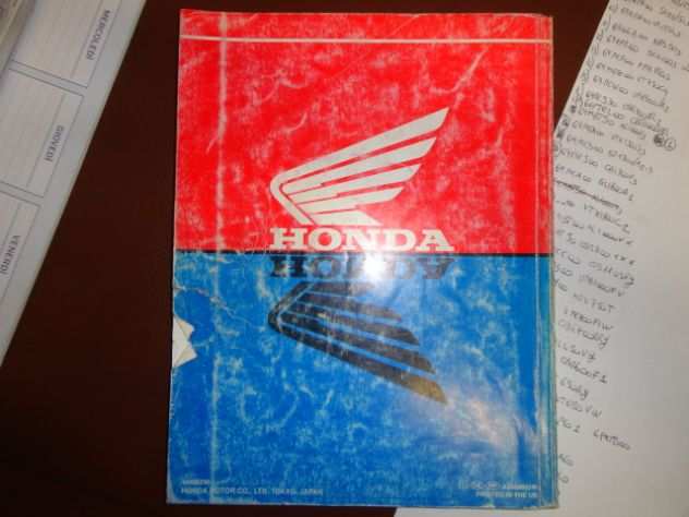HORNET CB600F manuale officina per manutenzione moto Honda