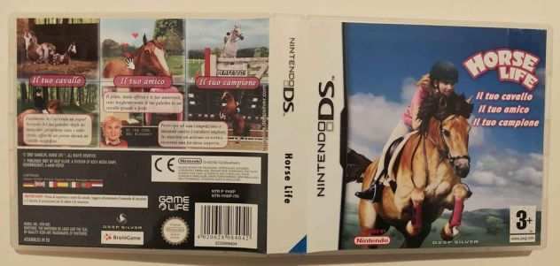 Horse Life - Nintendo DS Versione Italiana Ed. Depp Silver, 2007 perfetto