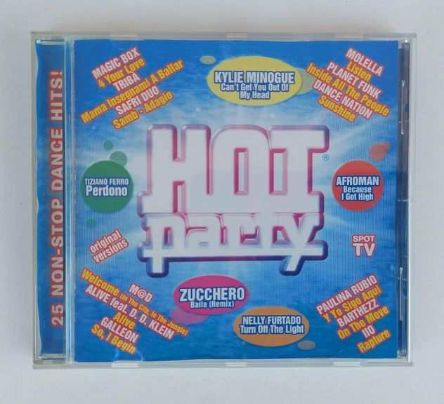 Hot Party 25 Non-Stop Dance Hits EtichettaUniversal 585 916-2 anno 2001