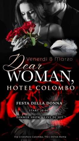 HOTEL COLOMBO FESTA DELLA DONNA INFO 3391047611