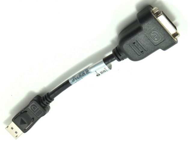 HP- 481409-002 -Display port to DVI-D Cable