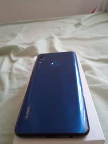 Huawei P Smart Z azzurropellicolacaricabatterie