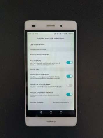 Huawei P8 lite bianco