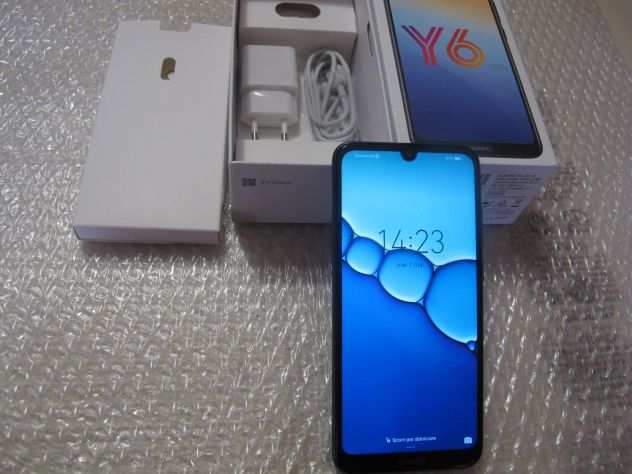 Huawei Y6 2019 Dual Sim colore Sapphire Blue 32GB2GB