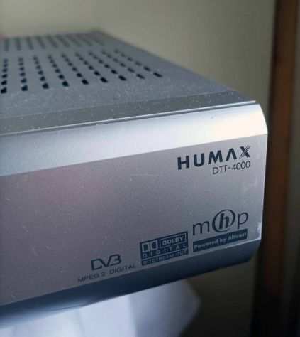 HUMAX DTT - 4000 CON TELECOMANDO DECODER DIGITALE TERRESTRE