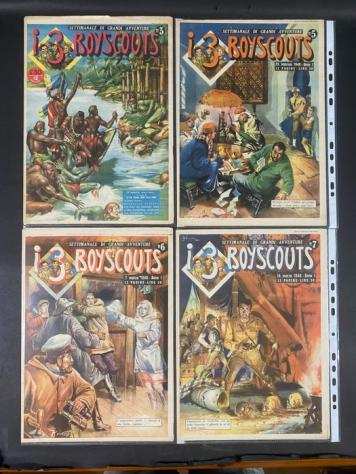 i 3 BoyScout Anno I nn. 323 - 13x riviste assortite - (1948)