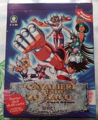 I CAVALIERI DELLO ZODIACO CARD GAME STARTER DECK (60 CARTE)