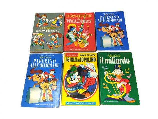 I Classici di Walt Disney (prima serie) - sequenza 1 - 58 con 53 albi - Brossura - Prima edizione - (19571972)