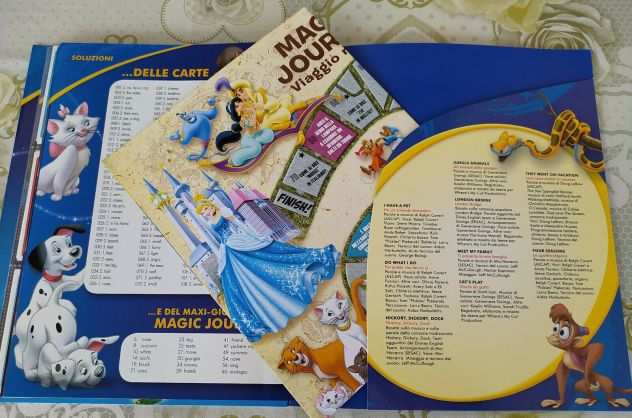 I CLASSICI DISNEY, COLLEZIONA, GIOCA E IMPARA ALBUM FIGURINE COMPLETO, 2013.