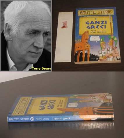 I GANZI GRECI, BRUTTE STORIE, Terry Deary, Salani, 1996 prima edizione.