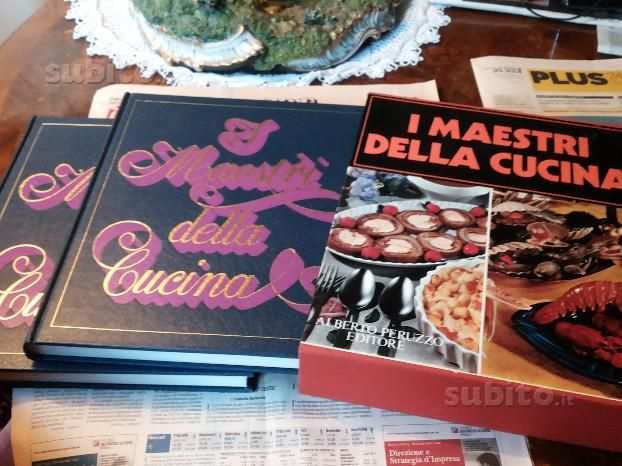 I MAESTRI DELLA CUCINA Peruzzo Editore 1974