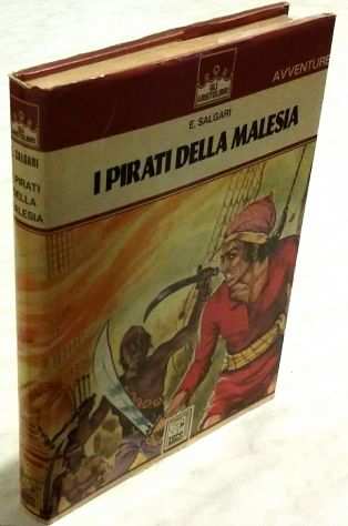 I pirati della Malesia di Emilio Salgari Ed.integrale Malipiero, 1973