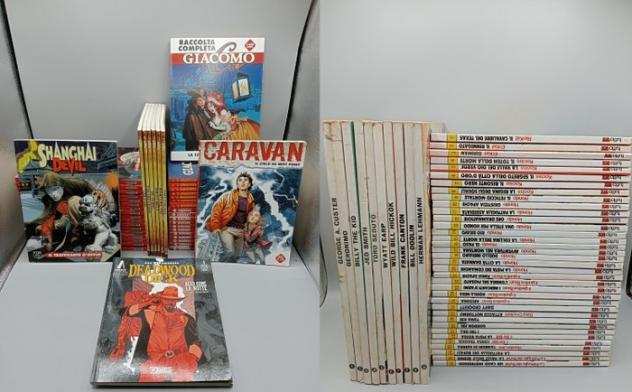 I protagonisti Albertarelli, Caravan , Tutto West - 5x collezioni complete  sequenza - Brossura - Prima edizione