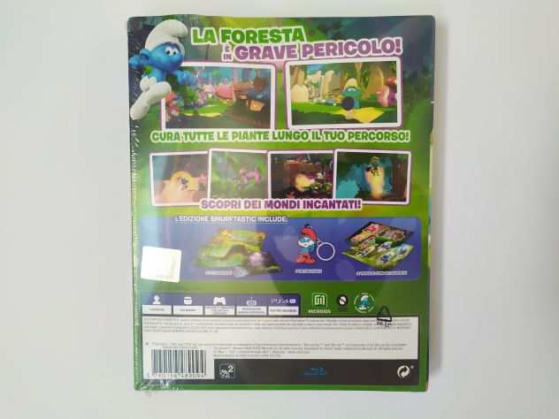 I Puffi Missione Valfoglia - Smurftastic Edition (Sony PS4, NUOVO SIGILLATO)