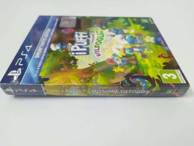 I Puffi Missione Valfoglia - Smurftastic Edition (Sony PS4, NUOVO SIGILLATO)