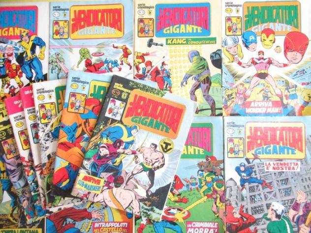 I Vendicatori Gigante nn. 1  14 Serie Completa con Poster - Avengers Edizione Marvel Corno Rara - Spillato - 1980 - 1981