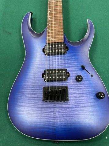 Ibanez - RGA42fm Blf Blue Lagoon Burst Flat - - Chitarra elettrica