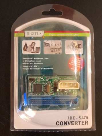 IDE-SATA converter Digitus nuovo (ns. rif. 030315002).