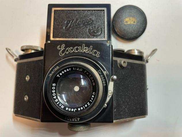 Ihagee Exakta Standard B black Type 4.1  CZJ Tessar 2,87,5cm Fotocamera analogica