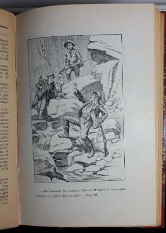Il Capitano e la Sentinella  Il Fiume sotterraneo , Edward S. Ellis, 1910.