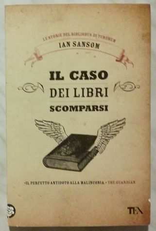 Il caso dei libri scomparsi di Ian Sansom 1degEd TEA, giugno 2008 perfetto