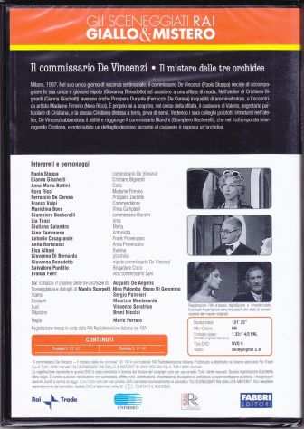 il commissario de vincenzi serie in dvd