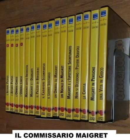 IL COMMISSARIO MAIGRET DVD SERIE COMPLETA