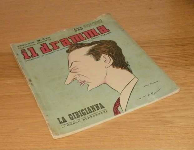 Il dramma, ANNO XIX - N. 396, LA GIBIGIANNA, 1943.