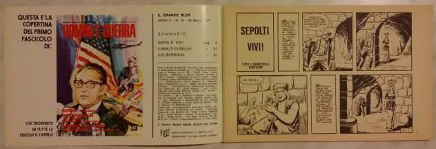 IL GRANDE BLEK N.14 SEPOLTI VIVI EDIZIONI DARDO STRISCIA GIGANTE, MARZO 1977