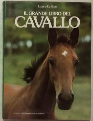 Il grande libro del cavallo di De Maria Luciano Ed.De Agostini 1985 come nuovo