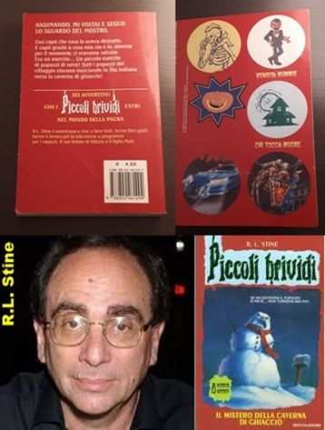 IL MISTERO DELLA CAVERNA DI GHIACCIO, R.L. Stine, Piccoli brividi 51, 1999.