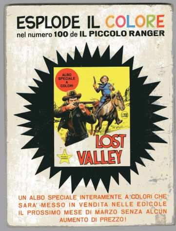 IL PICCOLO RANGER 98 COLLANA COWBOY - IL RAGAZZO SELVAGGIO BONELLI