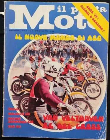 IL PILOTA MOTO 011974 NORTON COMMANDO 850-MALANCA 125 E2C-TGM 125 CROSS.