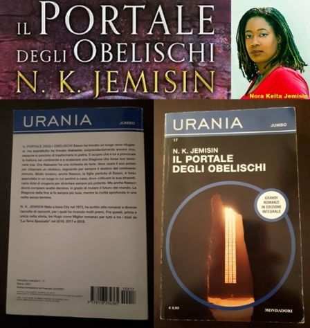IL PORTALE DEGLI OBELISCHI, Nora Keita Jemisin, 1 Ed. 2021.