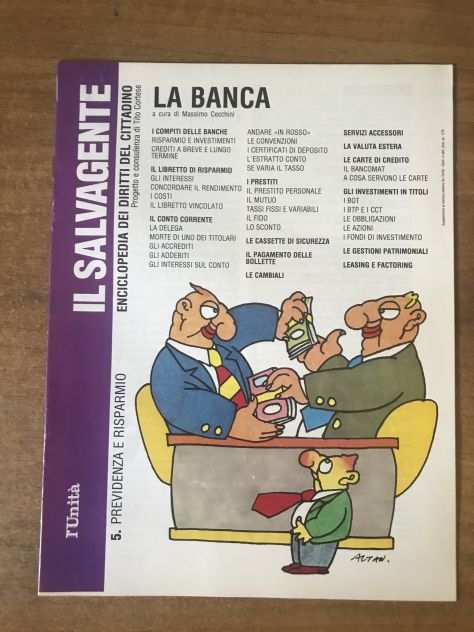 Il salvagente n. 5 - la banca