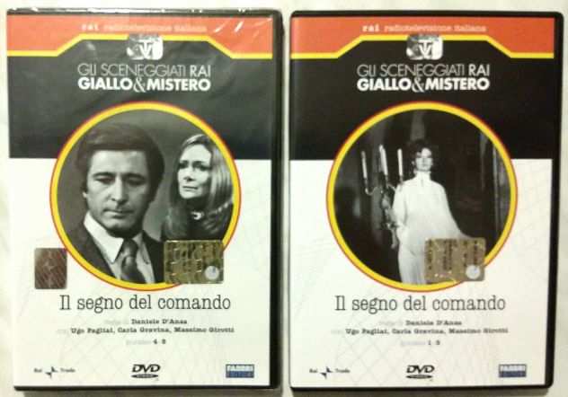 Il segno del comando - Gli sceneggiati Rai Giallo e Mistero 2 DVD-Fabbri Editori