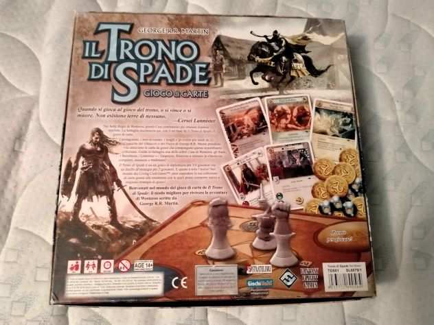 IL TRONO DI SPADE - Gioco di carte - usato - completo - set base