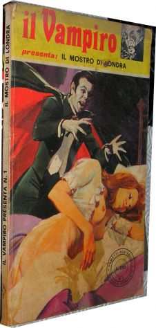 Il vampiro Il mostro di Londra anno 1 n. 1 1972 Segi anno 1972 formato brossura