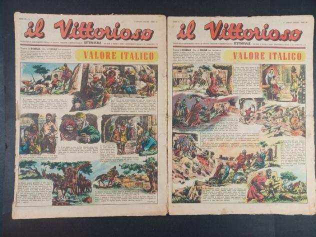 Il Vittorioso 1943 nn. 123 tranne n. 22 - 22 Comic - Prima edizione