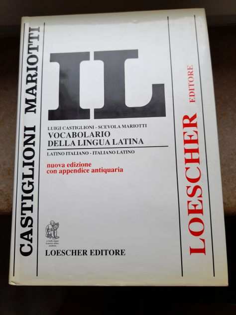 IL - Vocabolario Lingua Latina Castiglioni Mariotti