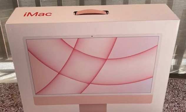 IMac 24 rosa come nuovo 512gb in garanzia