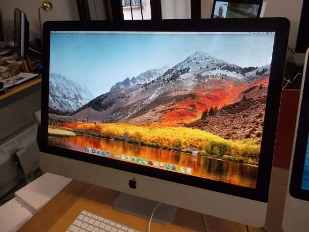 IMAC 27 POLLICI PROCESSORE CORE I3 FINE 2010 8GB DUI RAM E 120GB SSD MAC OS HI